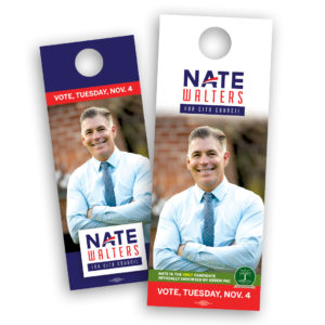 Political Door Hangers – printing for the win!!